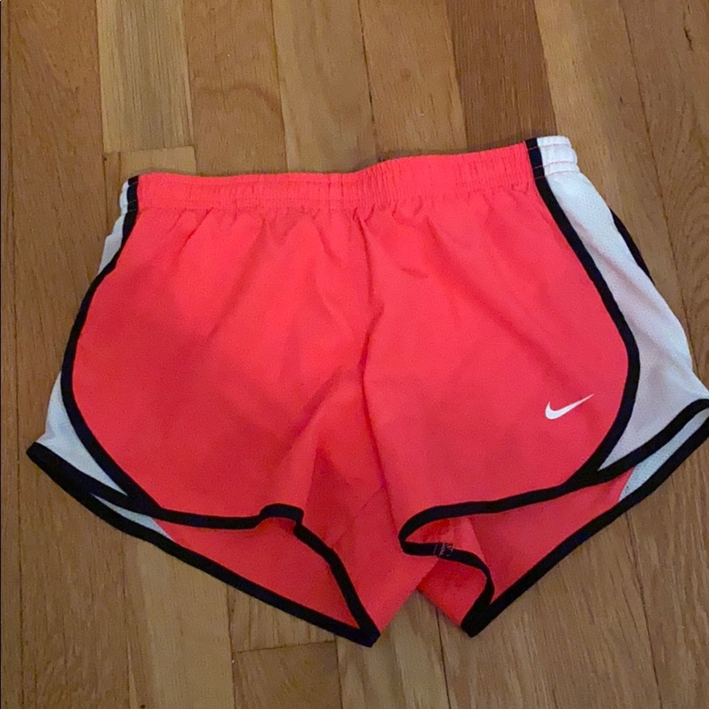 Pink nike shorts